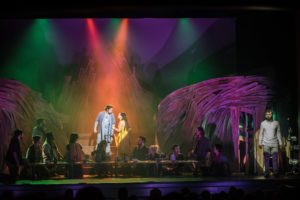 The Last Supper from the Opera House production of "Jesus Christ Superstar".