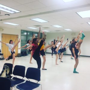 Rehearsal from the Company Carolina production of "The Wild Party".