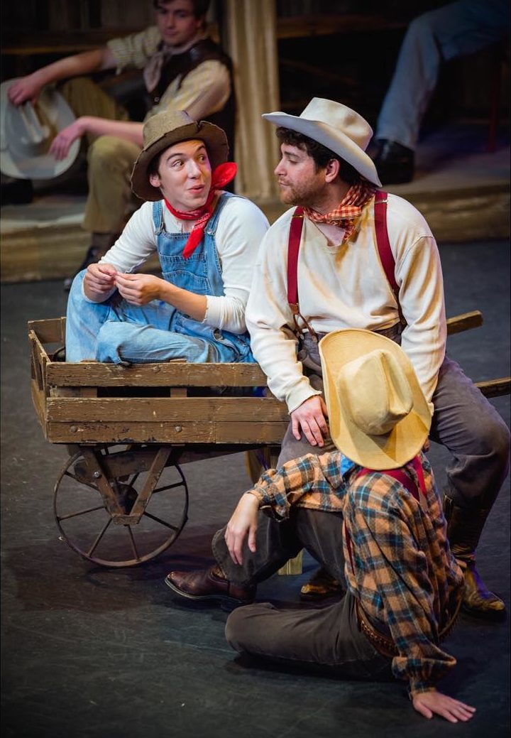 Bradley Barefoot performed in "Crazy For You".